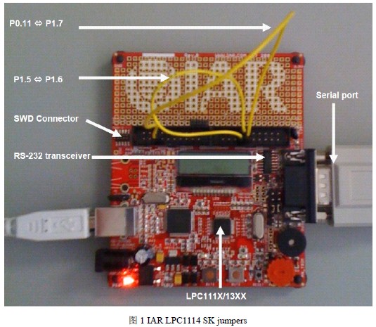 IAR LPC1114 SK-LPC111X、LPC13XX 软件化的全双工UART,NXP