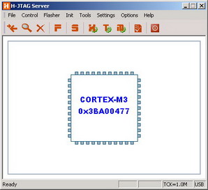 ARM仿真软件H-JTAG Server-ARM仿真软件:H-JTAG Server,支持ARM7,ARM9,XSCALE,CORTEX-M3;支持ADS,IAR,KEIL,RVDS