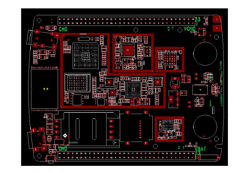 PCB--P1300手机开发套件硬件组成与特点